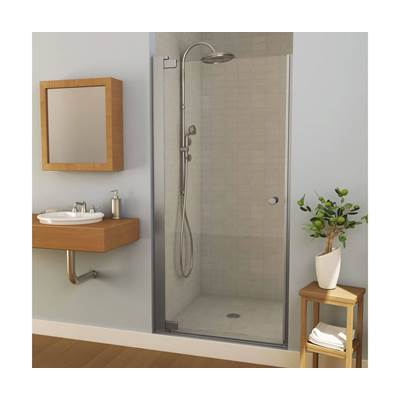 Maax Madono Pivot Shower Door - 31.5-33.5" x 67" - 6mm Clear Glass in Chrome