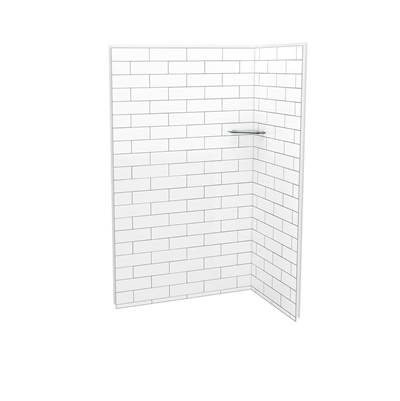 Maax Utile 4832 Corner Shower Wall - Two-Piece in Metro - Tux