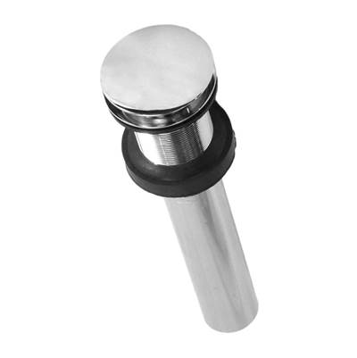 Native Trails Sink Drain Assembly - Push to Seal Dome - 1.5" in Polished Chrome