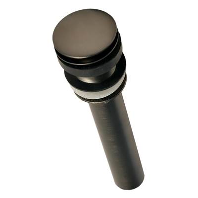 Native Trails Sink Drain Assembly - Push to Seal Dome - 1.5" in Oil Rubbed Bronze