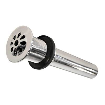 Native Trails Sink Drain Assembly - Teardrop - 1.5" in Polished Nickel PVD