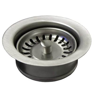 Native Trails Sink Drain Disposer Trim with Basket Strainer in Brushed Nickel