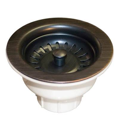 Native Trails Sink Drain Basket Strainer - 3.5" in Oil Rubbed Bronze