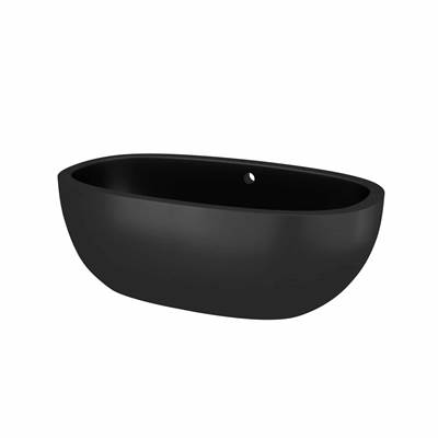 Native Trails Avalon Freestanding Soaking Tub - 62" in Charcoal