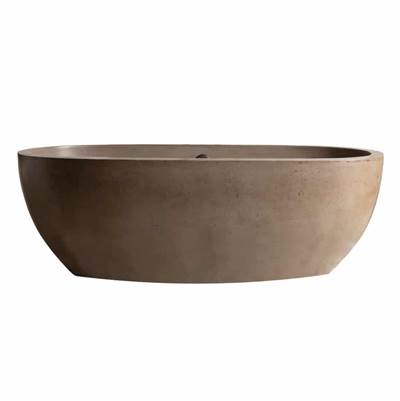 Native Trails Avalon Freestanding Soaking Tub - 62" in Earth
