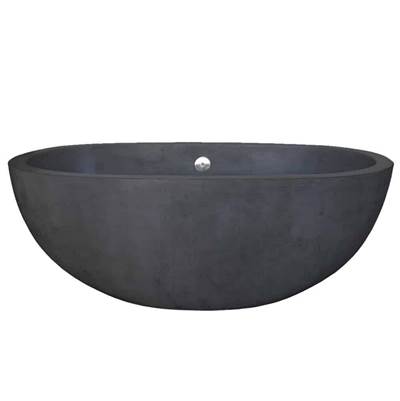 Native Trails Avalon Freestanding Soaking Tub - 62" in Slate