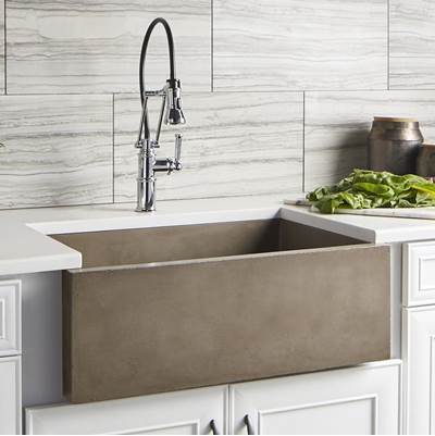 Native Trails NativeStone Kitchen Sinks - Farmhouse 3018 in Earth