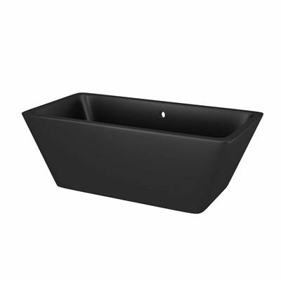 Native Trails Mendocino Freestanding Soaking Tub in Charcoal