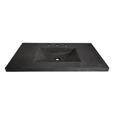Native Trails Palomar 36" NativeStone Vanity Top - 8" Widespread Cutout in Slate