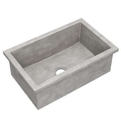 Native Trails Native Stone Kitchen Sinks - Pacifica 30 in Ash
