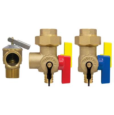 Nibco 3/4" F1807 PEX - Lead-Free - Two-Way Expansion UC Kit with PRV