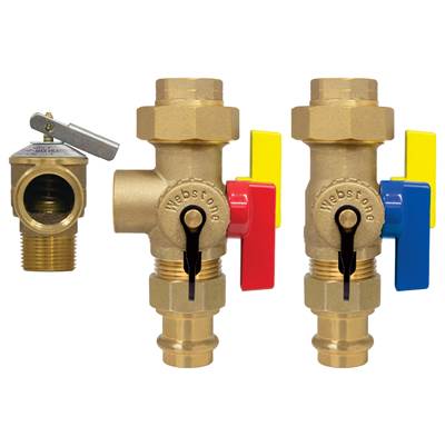Nibco 3/4" PRS - Lead-Free - Two-Way Expansion UC Kit with PRV & G-Fittings