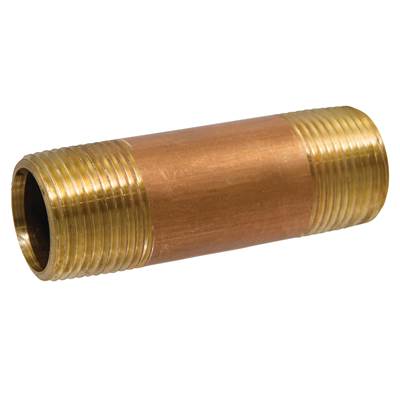 Nibco 1911 Balancing Pipe Nipple - 3/8" - 3" in Brass