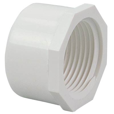 Nibco 1/2" FIPt Cap in White