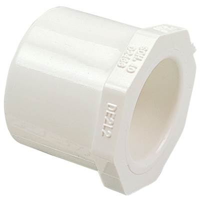 Nibco Reducing Bushing - 2-1/2" x 2" - PVC in White