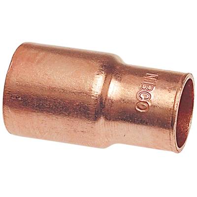 Nibco 600-2 Reducer - 1/4" x 1/8" - Fitting x Copper in Wrought Copper