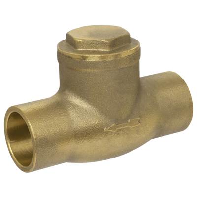 Nibco Swing Check Valve - 3/4" CxC - Lead-Free Brass