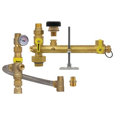 Nibco 3/4" MIP Water Heater Supply and Temperature Valve Kit with Vacuum Relief