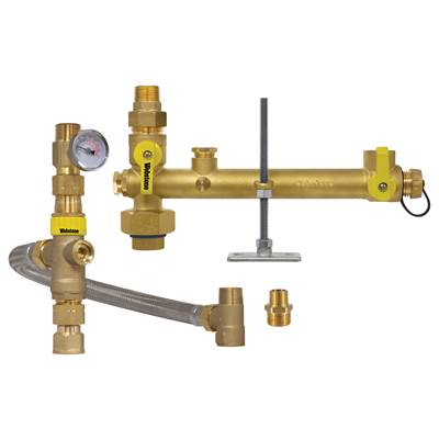 Nibco 3/4" MIP Water Heater Supply and Temperature Valve Kit