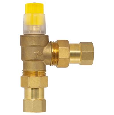 Nibco Radiator Valve - 3/4" FIP - Angle Differential Pressure Bypass