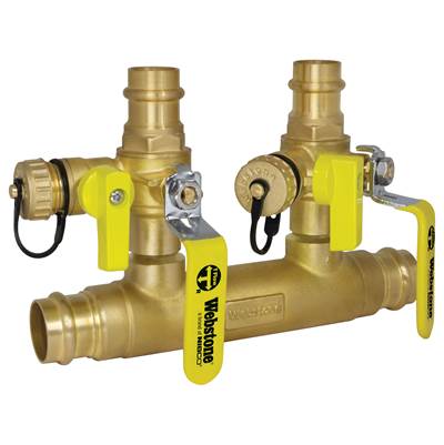 Nibco Double Ball Drain Manifold - 1-1/4 X 1" - PRS