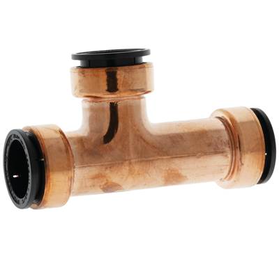 Nibco P615 1/2" Push Copper Repair Tee