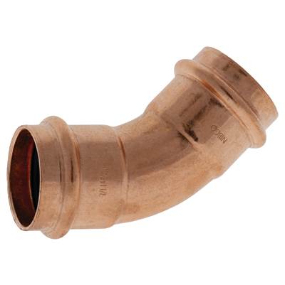 Nibco 1" Press Elbow 45° in Copper