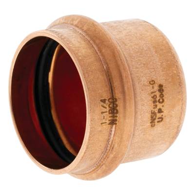 Nibco 1" Press Cap in Copper