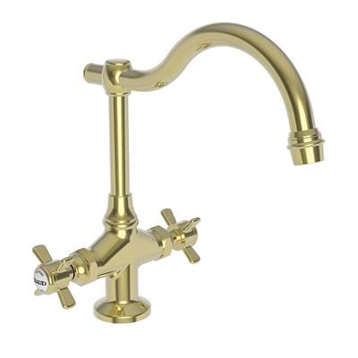 Newport Brass Fairfield Prep/Bar Faucet - 1.8 GPM in Uncoated Polished Brass