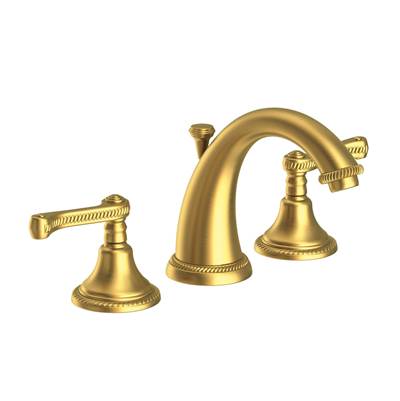 Newport Brass Amisa Widespread Bathroom Sink Faucet in Satin Brass Pvd
