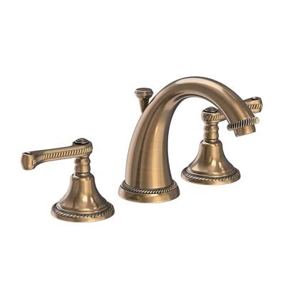 Newport Brass Amisa Widespread Bathroom Sink Faucet in Antique Brass