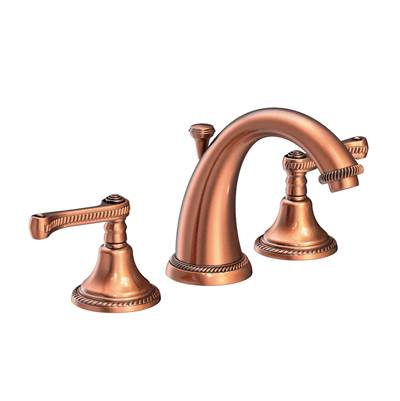 Newport Brass Amisa Widespread Bathroom Sink Faucet in Antique Copper