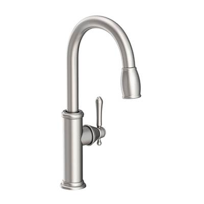 Newport Brass Chesterfield® Pull-Down Kitchen Faucet - Single Handle - 1.8 GPM in Stainless Steel Pvd