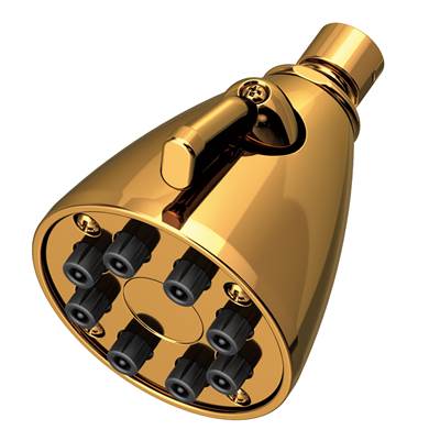 Newport Brass Other Single Function Shower Head - 1.8 GPM in Polished Gold Pvd