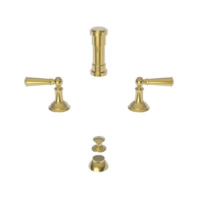 Newport Brass Aylesbury Bidet Faucet in Polished Gold PVD