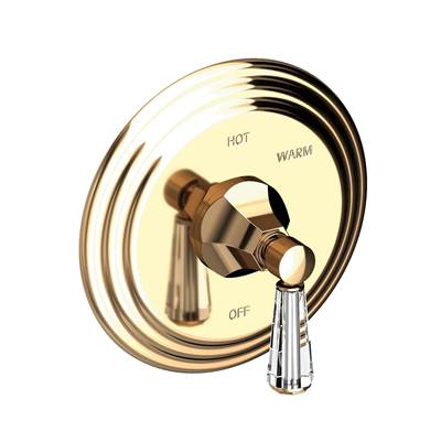 Newport Brass Metropole® Shower Faucet Trim - Balanced Pressure in French Gold Pvd