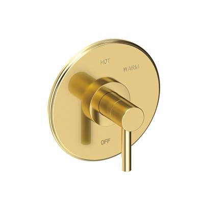 Newport Brass East Linear® Shower Faucet Trim - Balanced Pressure in Forever Brass Pvd