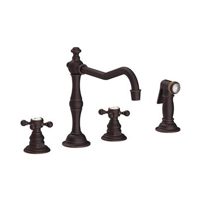 Newport Brass Chesterfield® Kitchen Faucet with Side Spray - 1.8 GPM in Venetian Bronze
