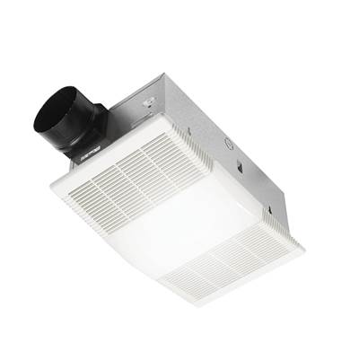 Broan Nutone Heater Ventilation Fan with Light - 80 CFM - 2.0 Sones in White