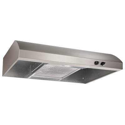 Broan Nutone 30" 4-Way Convertible Under Cabinet Hood - 270 CFM in Stainless Steel