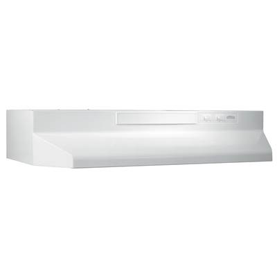 Broan Nutone 24N Convertible Under-Cabinet - 230 CFM in White