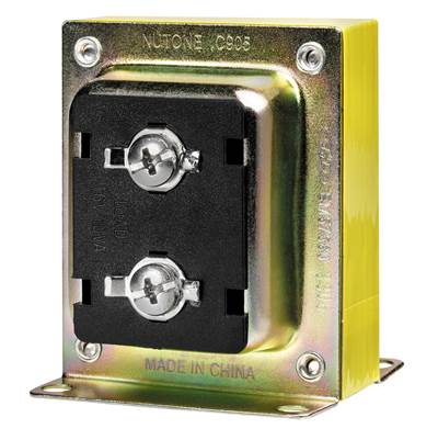 Broan Nutone Doorbell Transformer - 16V in Metal