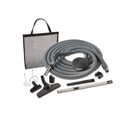 Broan Nutone Central Vacuum Carpet, Bare Floor and Pet Care Attachment Set in Black