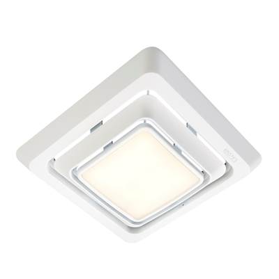 Broan Nutone Easy Install LED-Lighted Grille - Single Unit in White