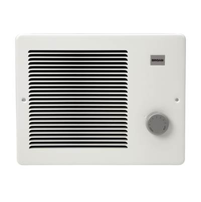 Broan Nutone Wall Heater - 750/1500W 120VAC, 1125W 208VAC, 1500W 240VAC in White