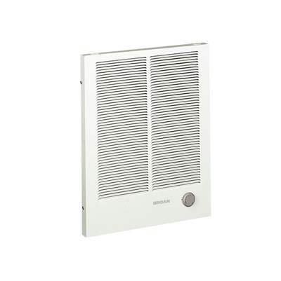 Broan Nutone High Capacity Wall Heater - 2000/4000W 240V/1500/3000W 208V in White