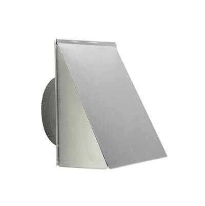 Broan Nutone Wall Cap - 10-Inch Round - Fresh Air Inlet in Aluminum