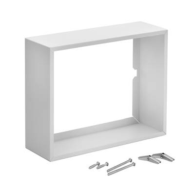 Broan Nutone Surface Mount Kit - Comfort-Flo Wall Heaters in White Baked Enamel