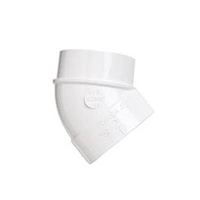 Broan Nutone 45 Degree Elbow Fitting in White