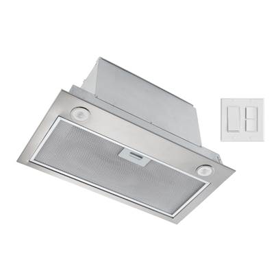 Broan Nutone ADA Compatible Custom Range Hood Insert - 21" - 450 CFM in Stainless Steel